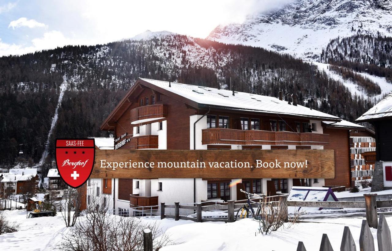 Berghof Garni - The Dom Collection Bed & Breakfast ซาสฟี ภายนอก รูปภาพ